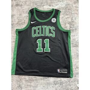 Kyrie Irving Nike Boston Celtics Swingman Jersey Sz 58 XXL Men’s #11 Black EUC